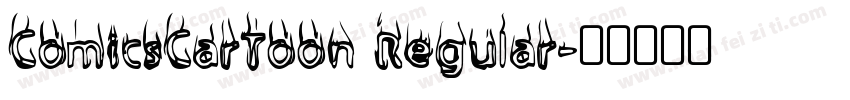 ComicsCarToon Regular字体转换
